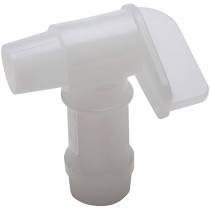 3/4" Natural HDPE NPT Spigot