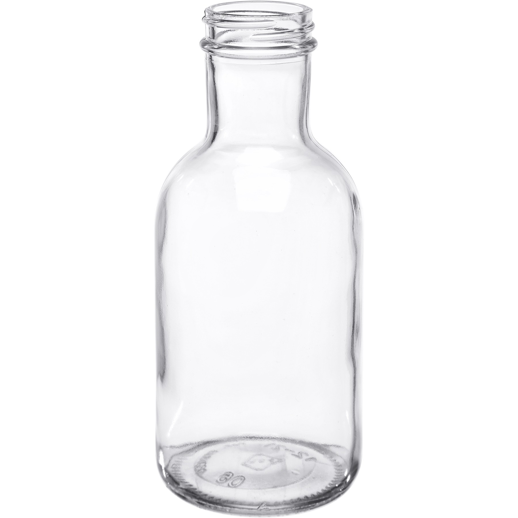 12 oz Clear Sauce Bottle, 38-400