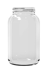 128 oz Clear Wide Mouth Jar, 110-400