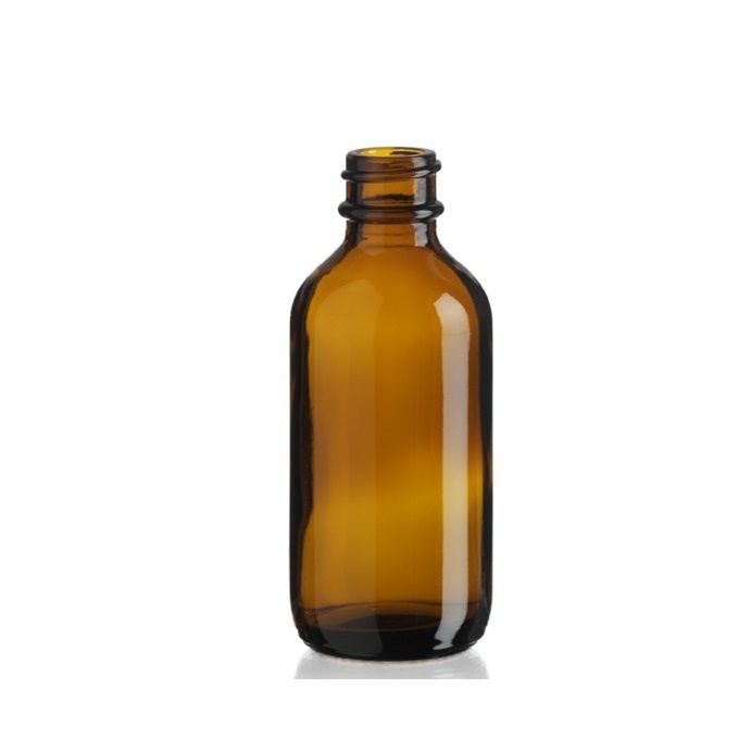 2 oz Amber Boston Round, 20-400