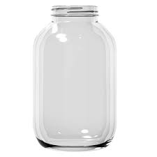64 oz Clear Wide Mouth Jar, 83-400