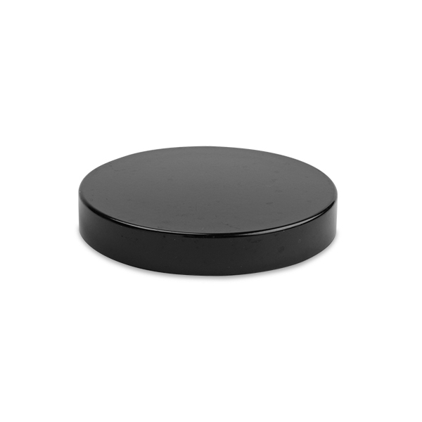 63-400 Black Smooth Phenol Closures