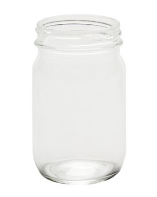 4 oz Clear Wide Mouth Jar, 48-400