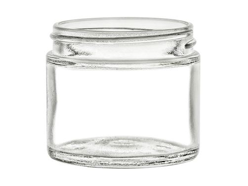 2 oz Clear Straight Sided Jar, 53-400, 24 Pk