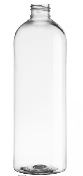 16 oz Clear PET bullet, 24-410