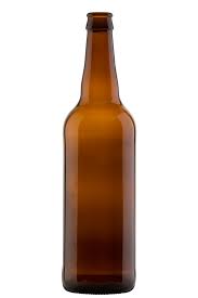 22 oz Amber Beer Bottle, 26-0611