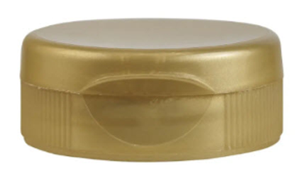 38-400 Golden Metallic Flip Top Closure