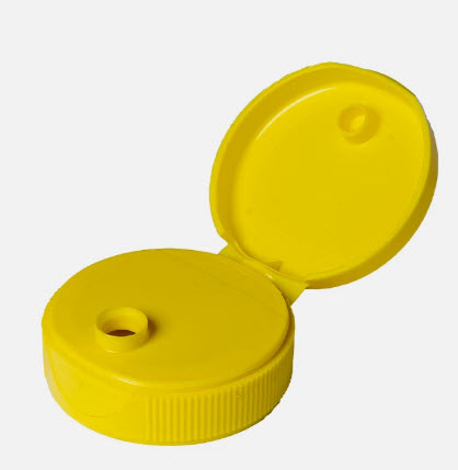 38MM Flip Top Cap, Yellow