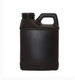 8 oz Brown HDPE F-Style, 28-400