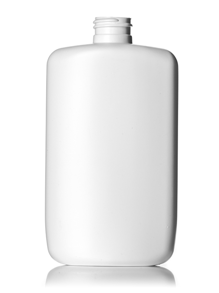 8 oz Natural HDPE Oval, 24-410