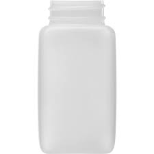 125 cc Natural HDPE Oblong Jar, 38-400