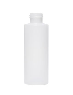 4 oz Natural HDPE Cylinder, 24-410