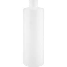 8 oz Natural HDPE Cylinder, 24-410