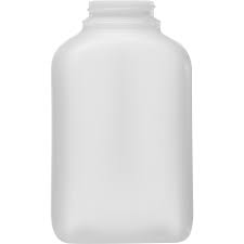 500 cc Natural HDPE Oblong Jar, 43-400