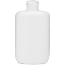 2 oz White HDPE Oval, 20-410