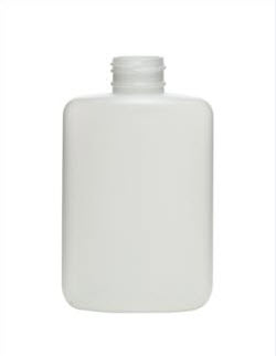 4 oz White HDPE Oval, 24-410