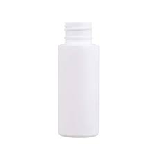 2 oz White HDPE Cylinder, 24-410