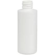 2 oz White/White HDPE 25% PCR Cylinder, 20-410
