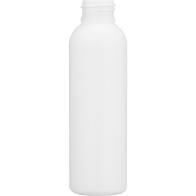 4 oz White/White HDPE Bullet, 24-410