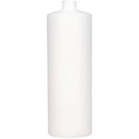 32 oz White/White HDPE Cylinder, 28-400