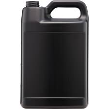 1 Gallon Black HDPE F-Style, 38-400