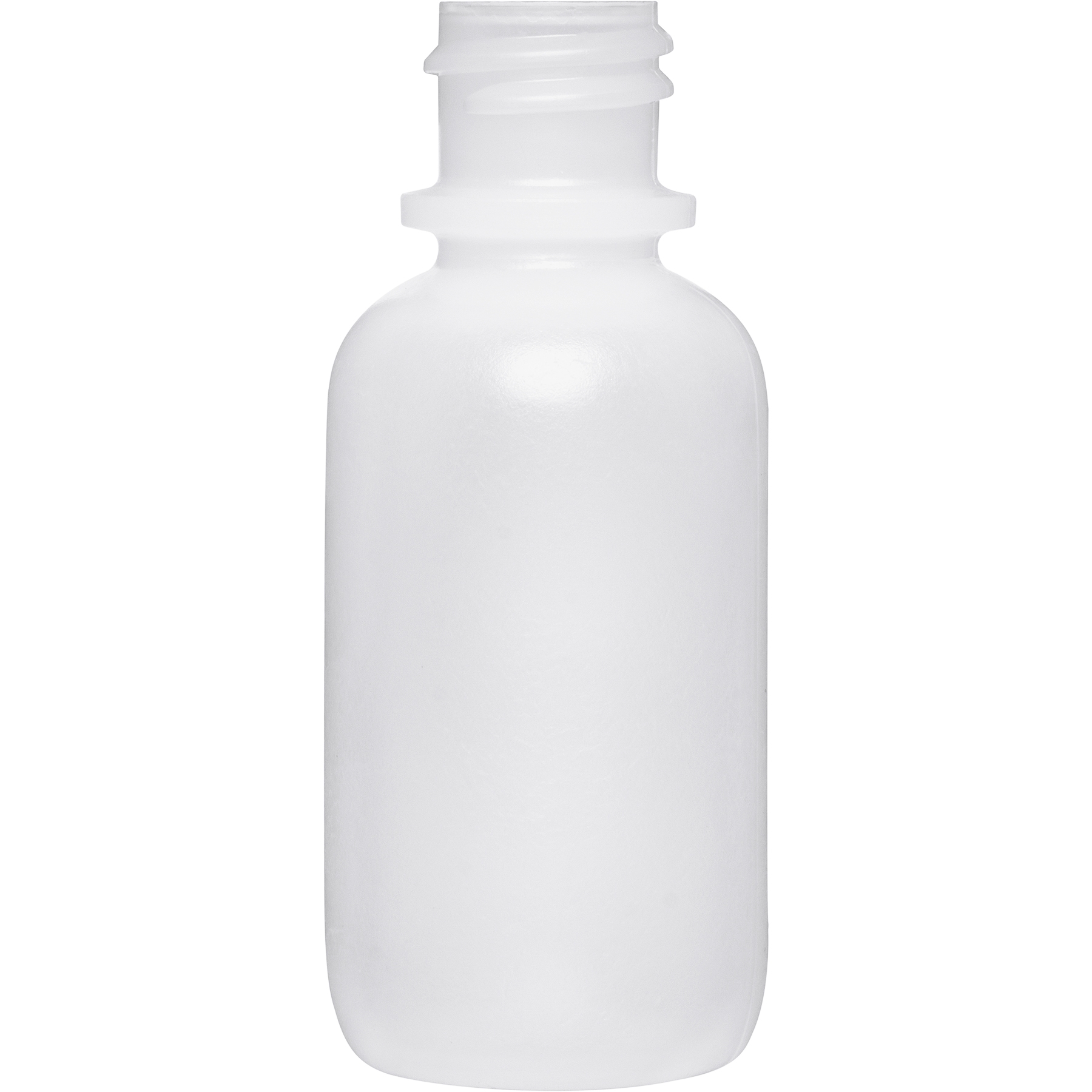 1 oz Natural LDPE Boston Round, 18-410