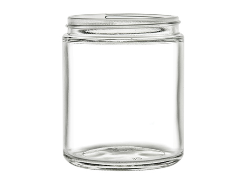 9 oz Clear Straight Sided Jar, 70-2030