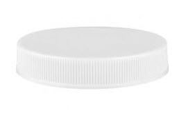 58-400 White Ribbed PP Closure