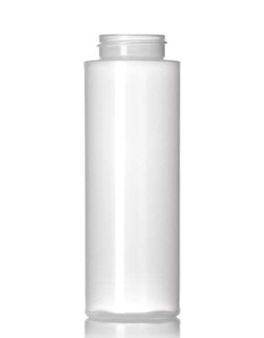 8 oz Natural LDPE Cylinder, 38-400