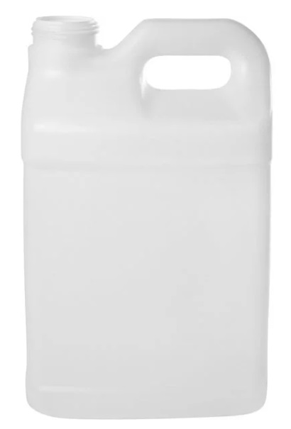 2.5 Gallon Natural HDPE F-Style, 63-485