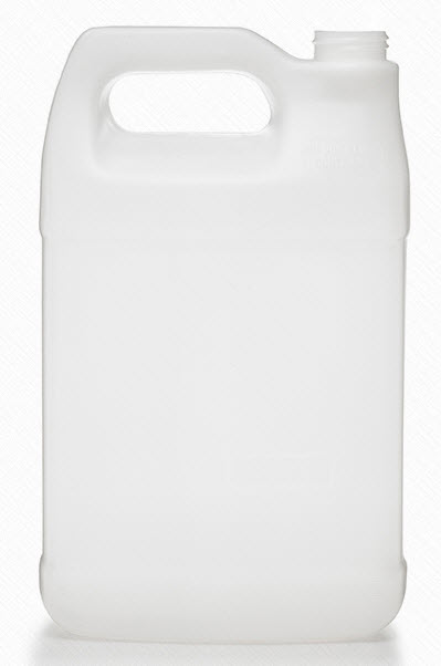 1 Gallon White HDPE F-Style, 38-400