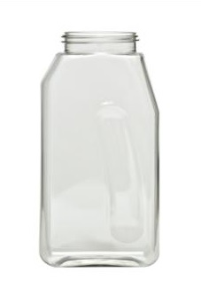 32 oz Clear PET Spice Container, 63-485