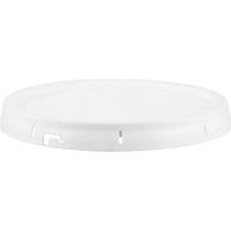 Lid for 3.5, 5, and 6 Gallon White HDPE Pail, Tear-Tab, Gasket