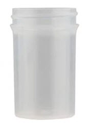 2 oz Natural PP Straight Sided Jar, 43-400