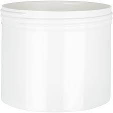32 oz White PP Straight Sided Jar, 120-400
