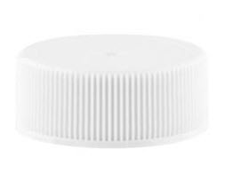 28-400 White Ribbed PP Closure