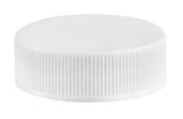 33-400 White Ribbed PP Closure