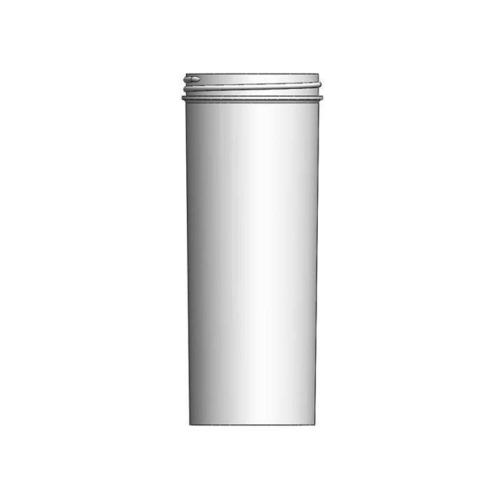 12 oz Clear Polystyrene Straight Sided Jar, 63-400