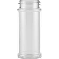 5.5 oz Clear PET Spice Jar, 48-485