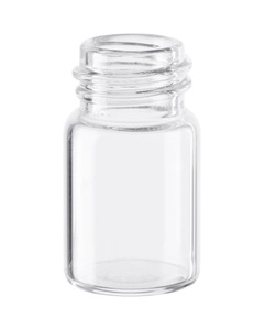 5/8 dram Clear Vial, 13-425
