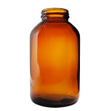 750 cc Amber Wide Mouth Packer, 53-400