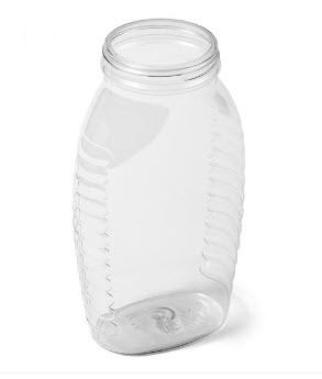 2 lb PET Honey Oval
