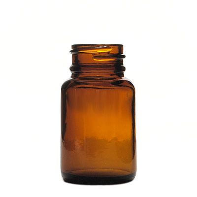 30 cc Amber Wide Mouth Packer, 28-400